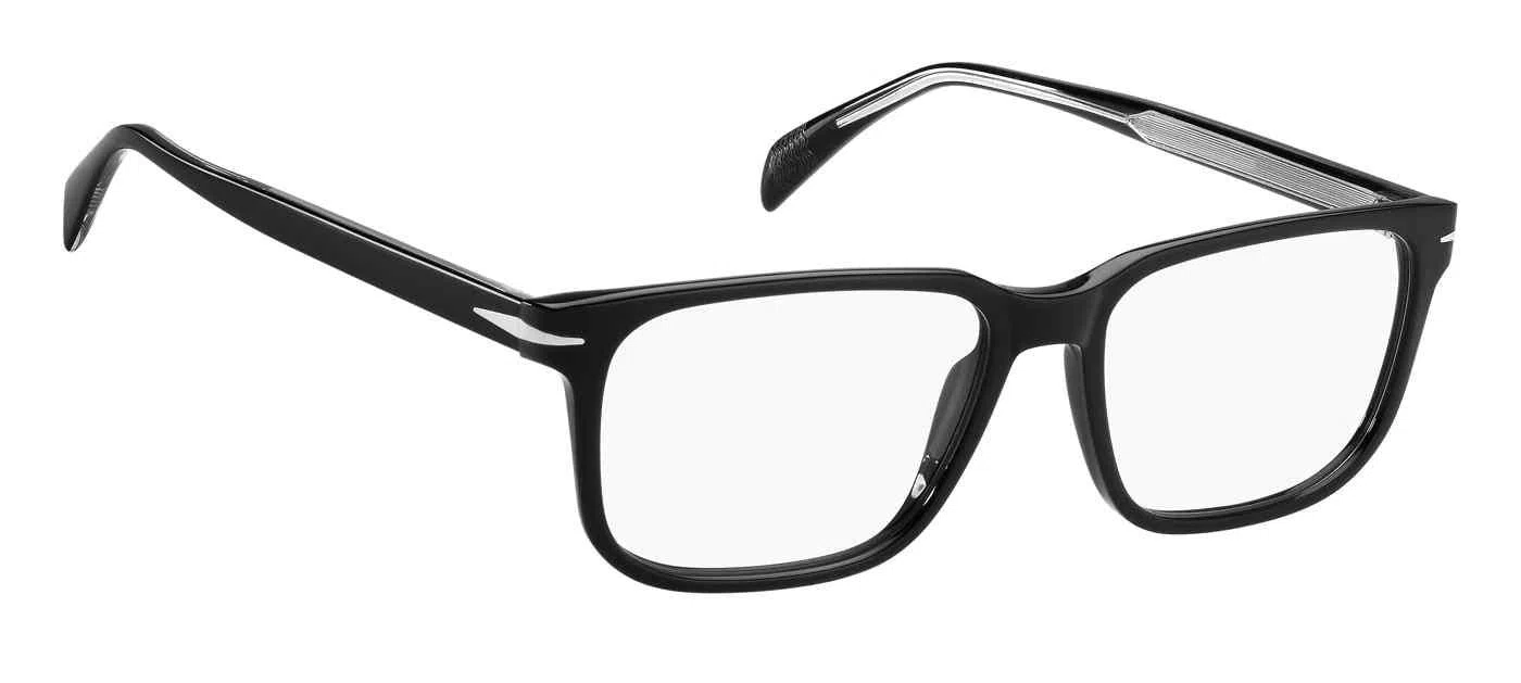 David Beckham DB1022 Eyeglasses - Black Horn - view 15